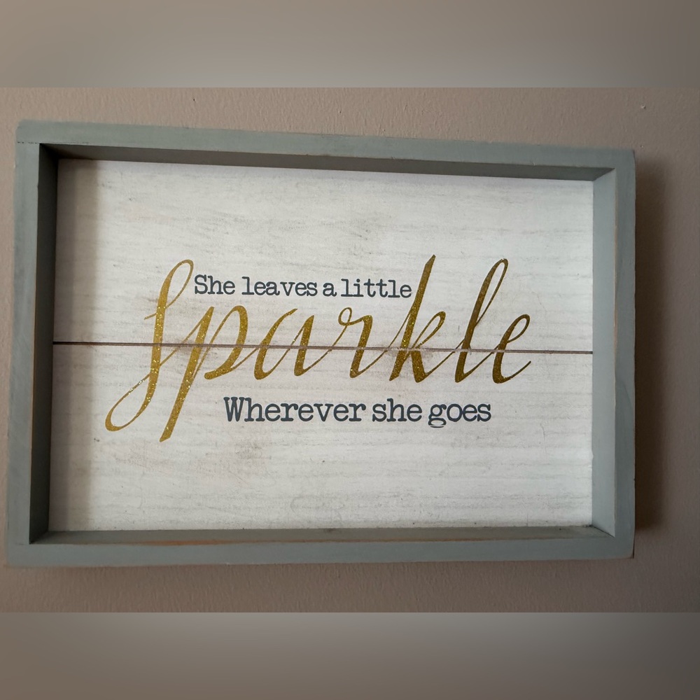 Gold and Black Inspirational Wall Art